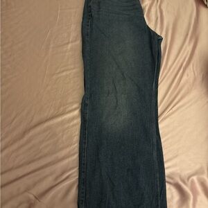 Hollister Dark Blue Straight Leg Jeans